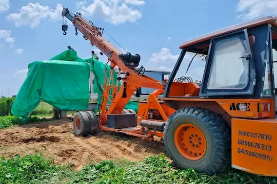 Heavy lifting crane services in Rajasthan