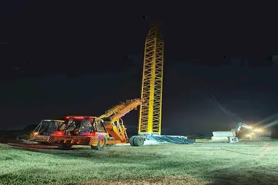 Heavy lifting crane services in Rajasthan